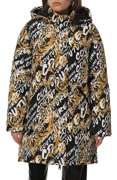 Пуховик VERSACE JEANS COUTURE, арт. 73HAT400-73DP400 50D PRINTED L0G0/CQS41, фото 3