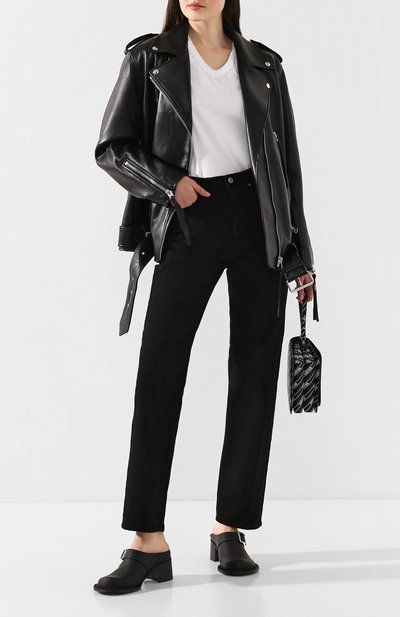 Кожаные сабо MAISON MARGIELA, арт. S58WP0175/PR205, фото 2