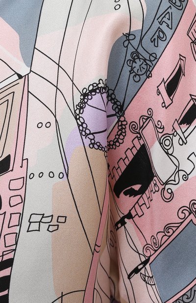 Шелковый топ EMILIO PUCCI розового цвета по цене 75850 руб., арт. 1ERM05/1E721, фото 5 Шелковый топ EMILIO PUCCI, арт. 1ERM05/1E721, фото 5