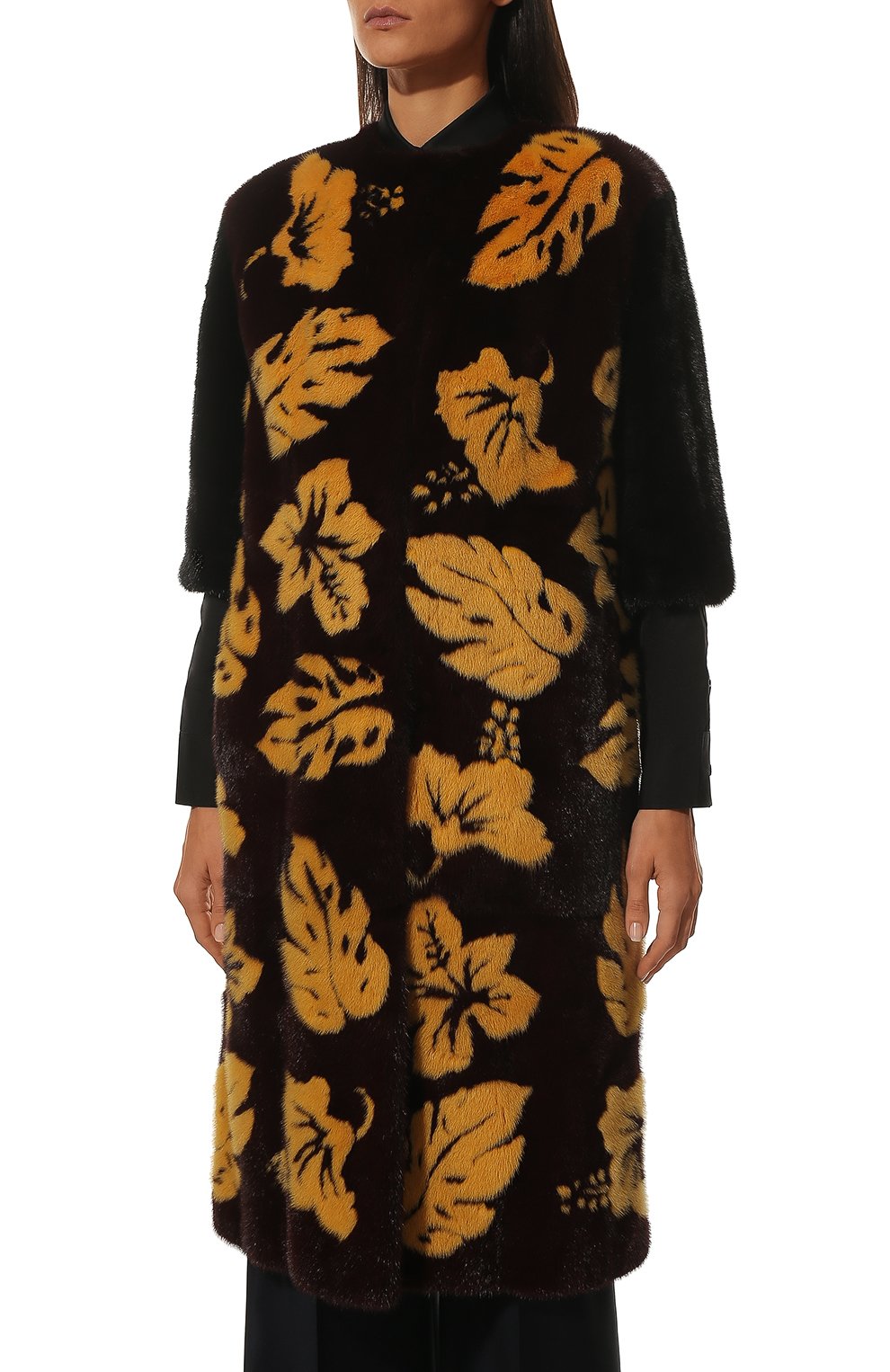 Шуба из норки PRADA, арт. 166386-1FHK-F0PVG-211, фото 3