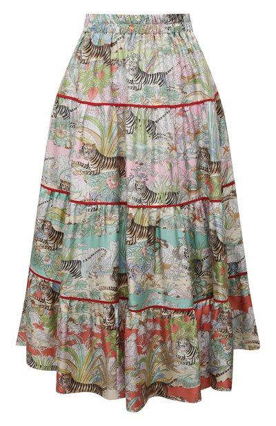 Женская шелковая юбка GUCCI, арт. 685665/ZAIJ7