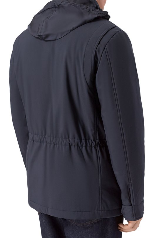 Утепленная куртка Andrea Campagna M0D^^HERMAN/VIN Синий  M0D^^HERMAN/VIN Фото 6