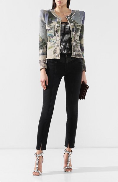 Льняной жакет BALMAIN разноцветного цвета по цене 358000 руб., арт. RF17481/I037, фото 2 Льняной жакет BALMAIN, арт. RF17481/I037, фото 2