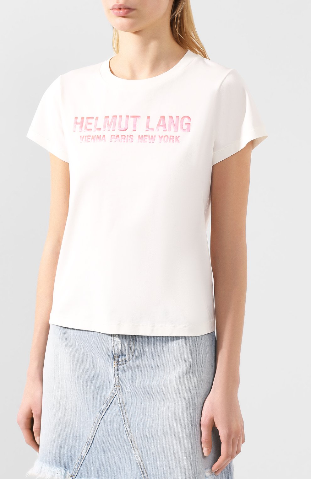 Хлопковая футболка HELMUT LANG, арт. K01DW504, фото 3