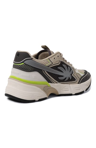 Комбинированные кроссовки pa 4 PALM ANGELS, арт. PMIA102F24LEA002, фото 5