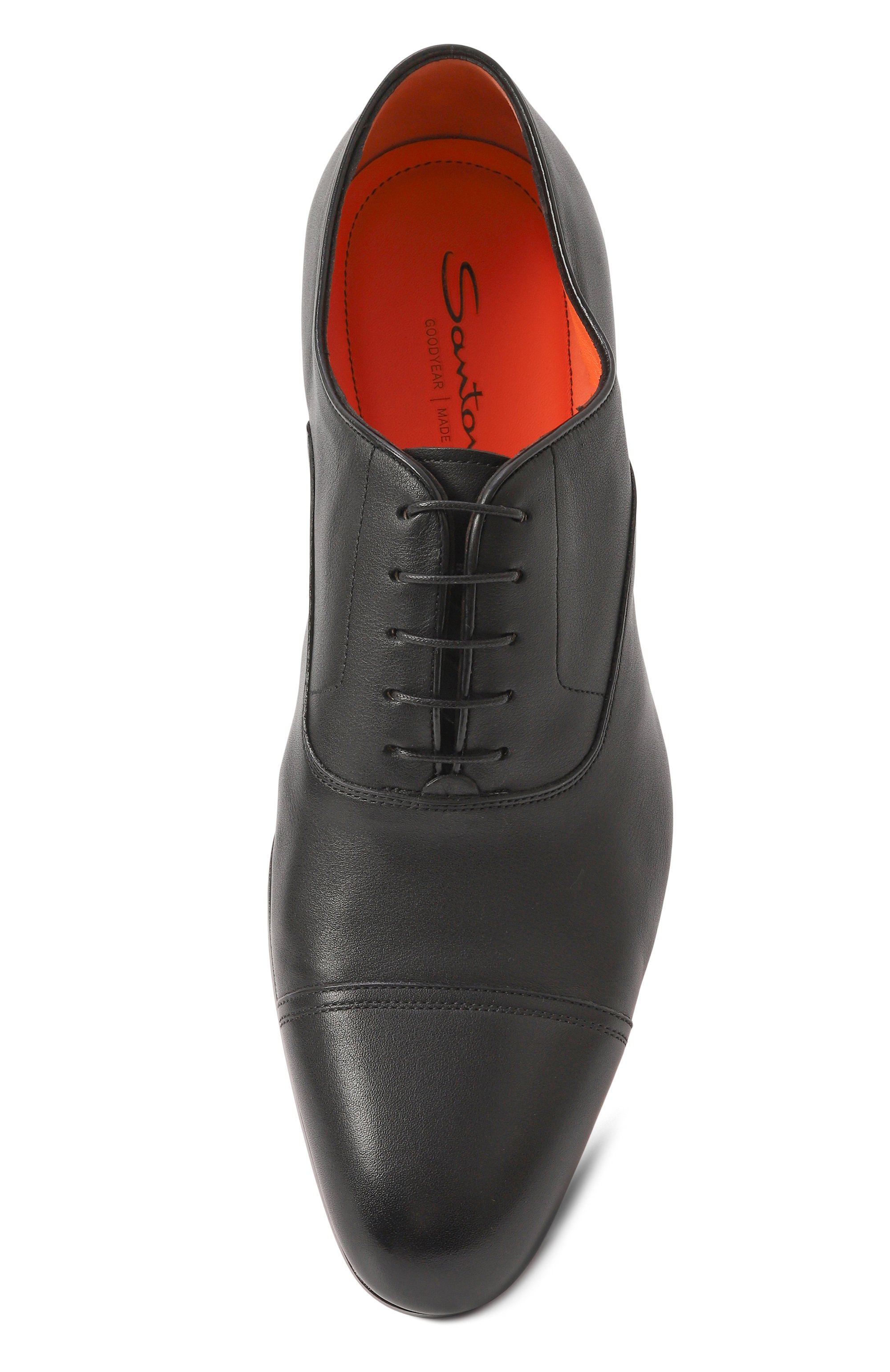 Кожаные оксфорды levante SANTONI, арт. MCLG17801SA3BSLFN01, фото 6