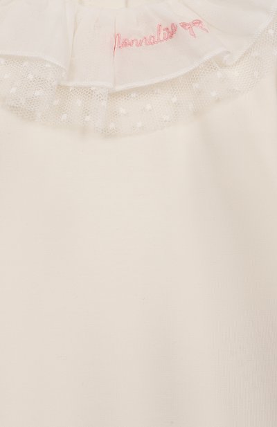 Хлопковое боди MONNALISA, арт. 37F300, фото 3