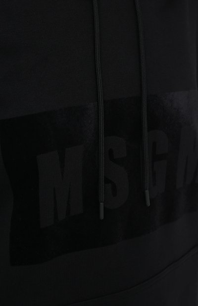 Хлопковое худи MSGM, арт. 2941MDM167 207799, фото 5