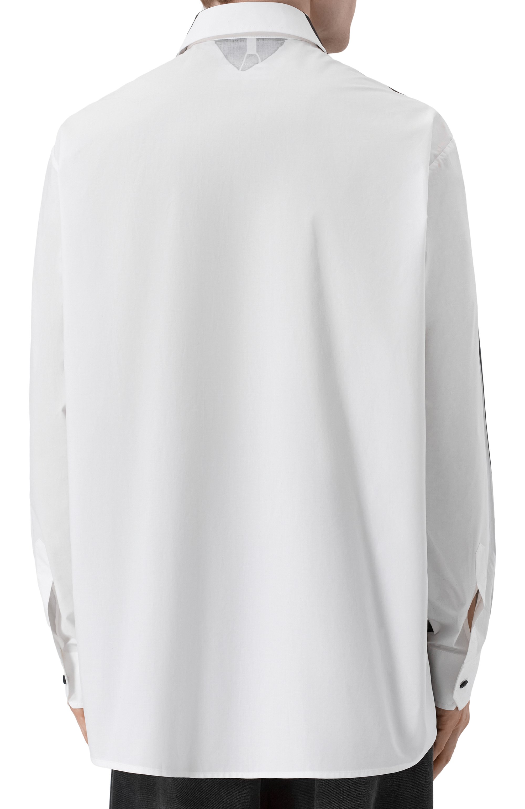 Хлопковая рубашка MM6, арт. SH2DT0028/M35256, фото 4