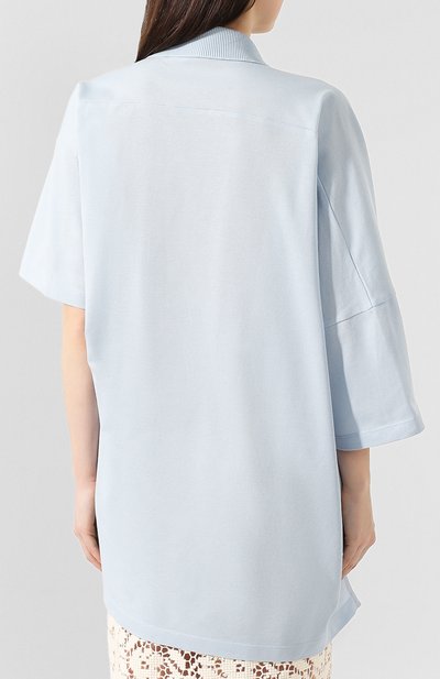 Хлопковое поло LANVIN, арт. RW-T0612J-JG01-E20, фото 4