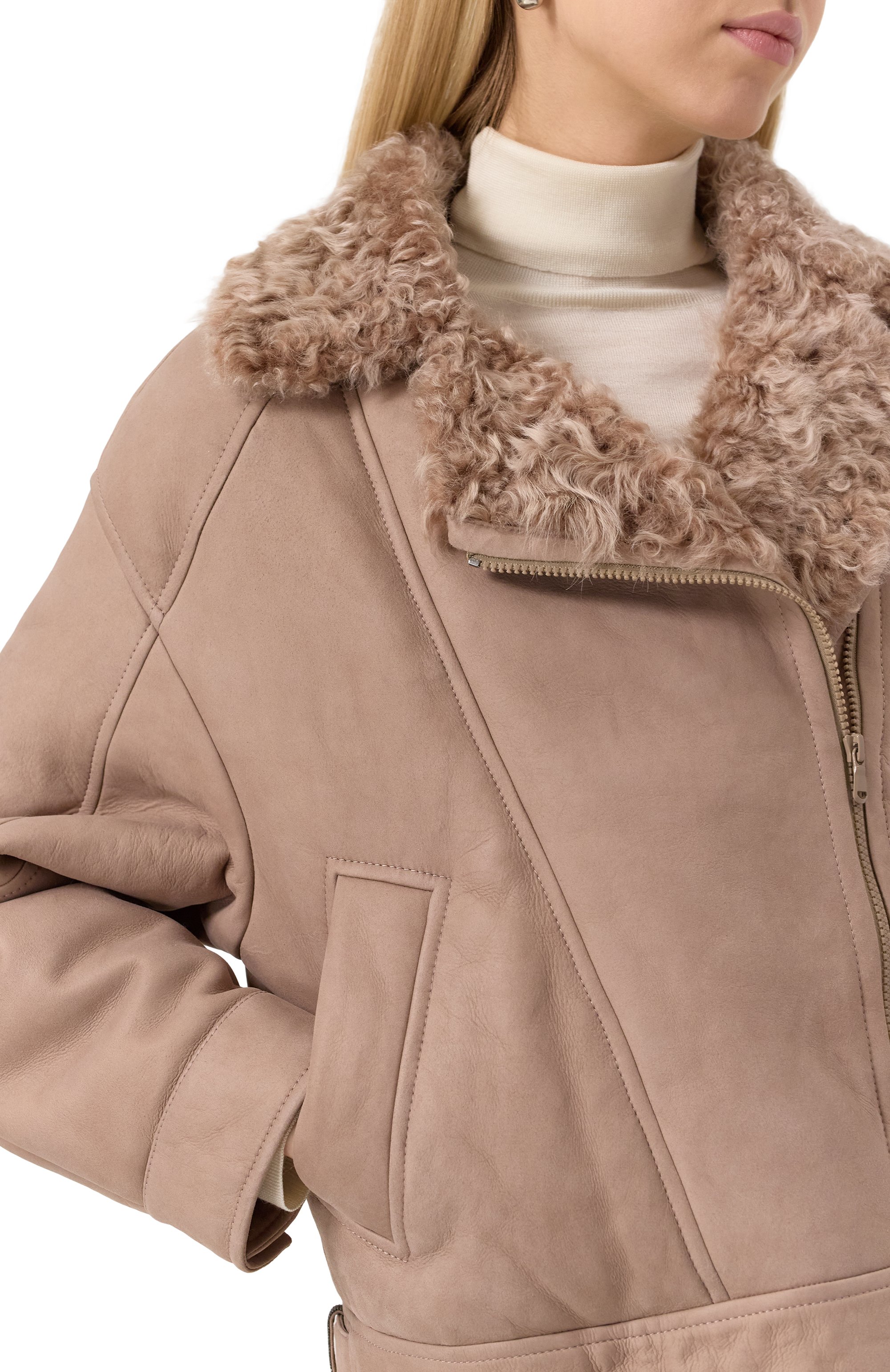 Дубленка из овчины BRUNELLO CUCINELLI, арт. MPMCY7994, фото 5