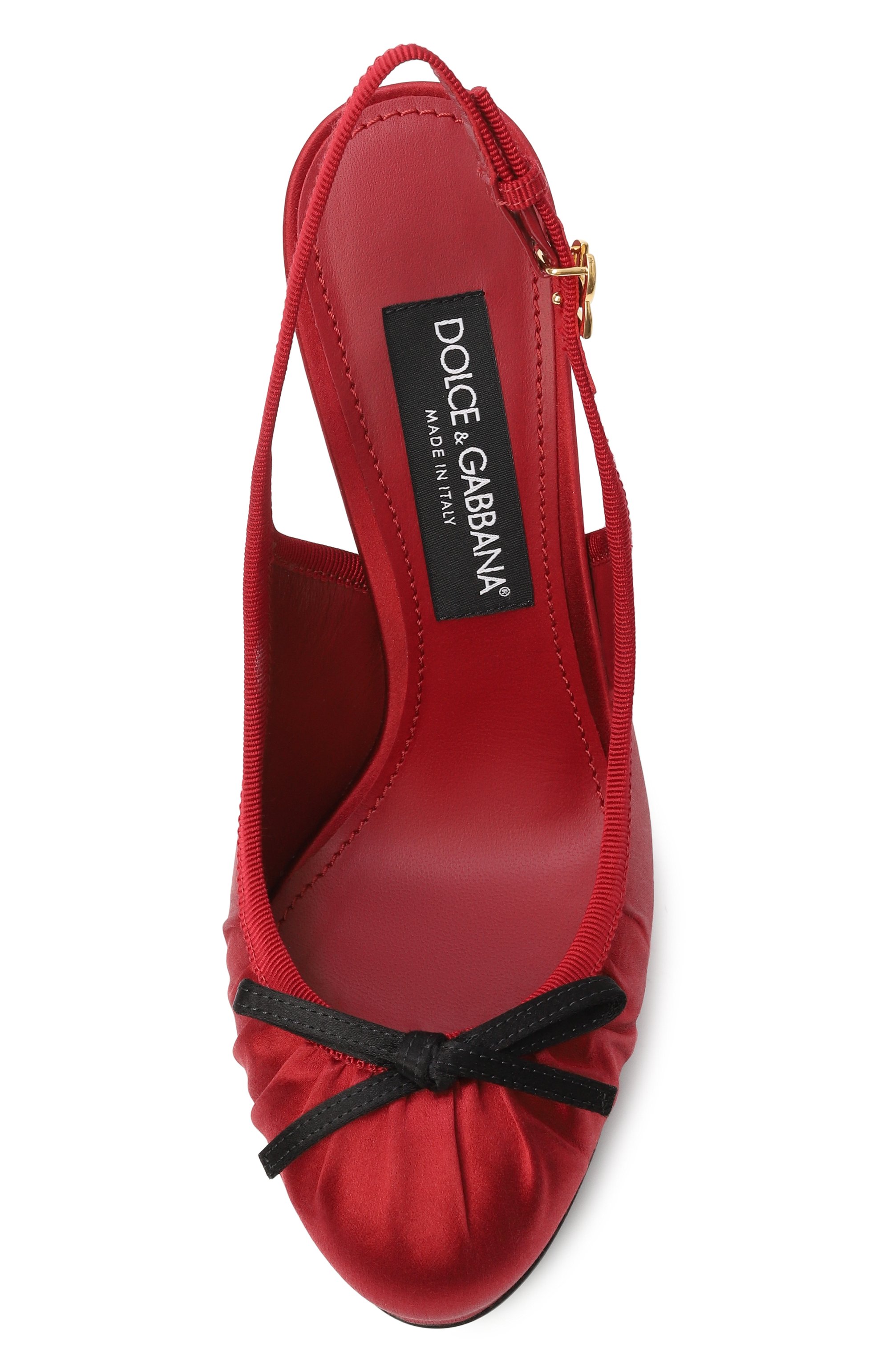 Текстильные туфли vally 105 DOLCE & GABBANA, арт. CG0927/AD160, ф�ото 6