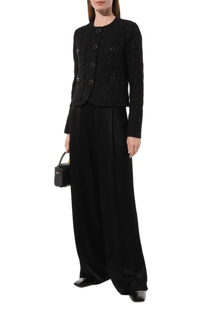 Жакет ELIE SAAB черного цвета по цене 245500 руб., арт. 15435, фото 2 Жакет ELIE SAAB, арт. 15435, фото 2