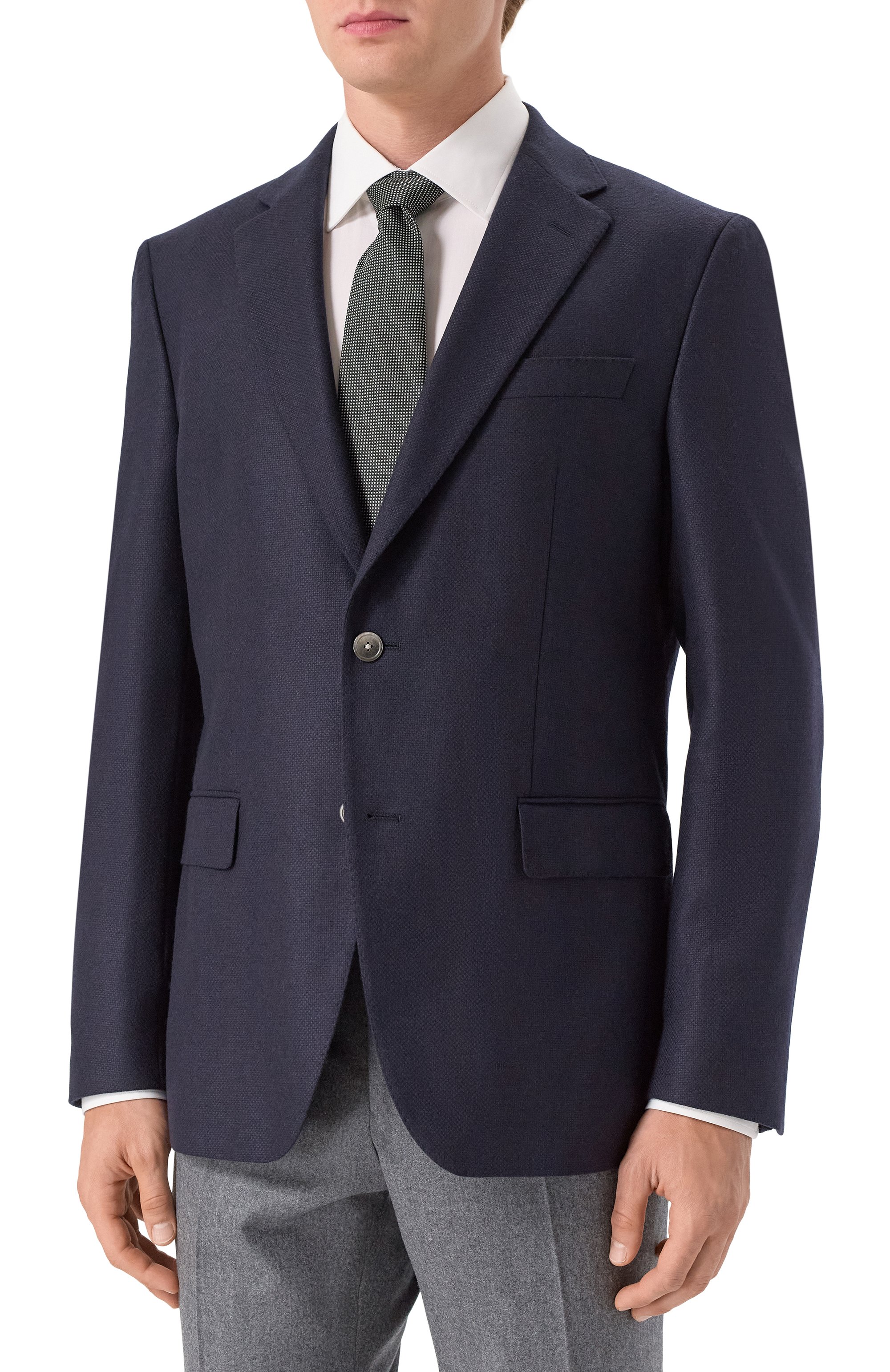 Пиджак из шерсти и кашемира BOSS, арт. 50551573, фото 4