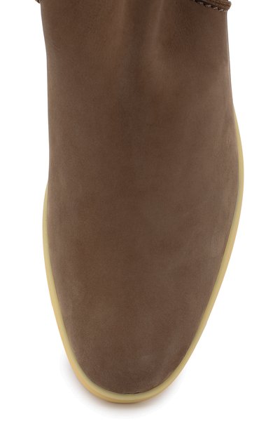 Сапоги из нубука на контрастной подошве LORO PIANA, арт. FAG3617, фото 5