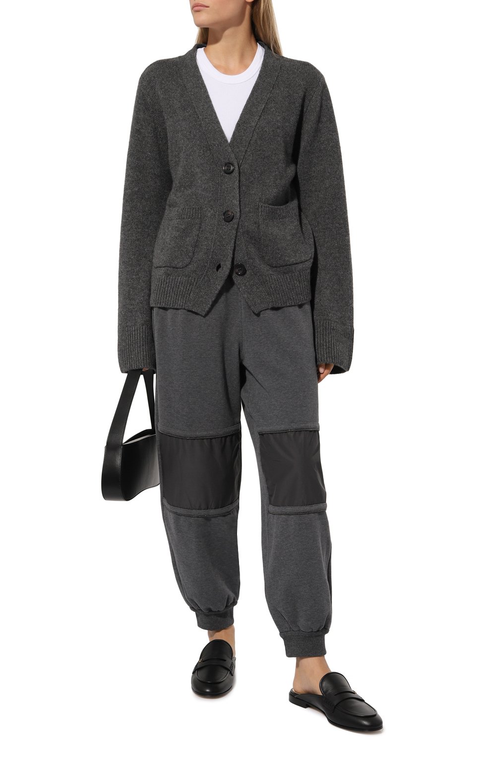 Хлопковые джоггеры BRUNELLO CUCINELLI серого цвета по цене 166500 руб., арт. MN05NB1266, фото 2 Хлопковые джоггеры BRUNELLO CUCINELLI, арт. MN05NB1266, фото 2