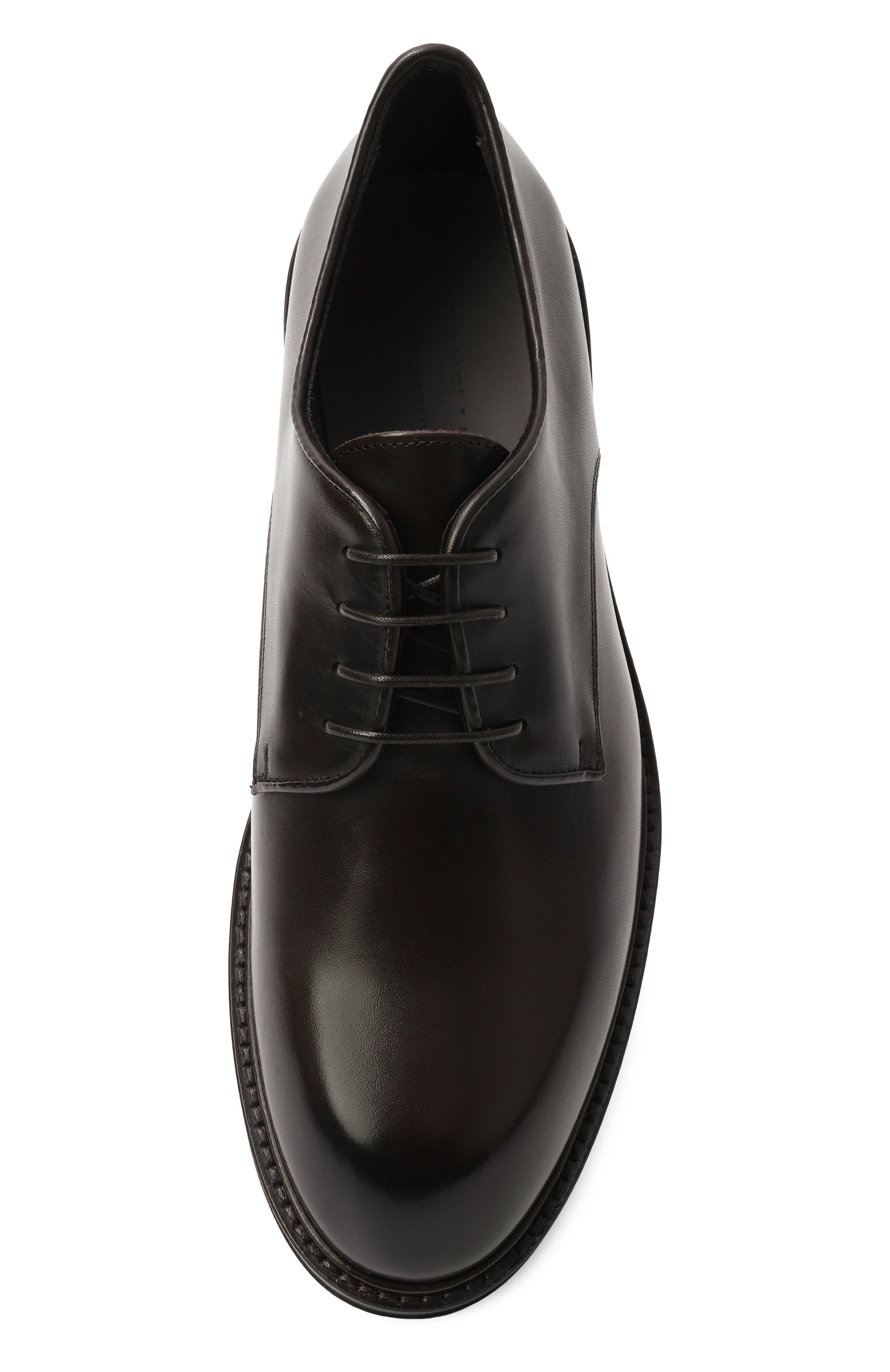 Кожаные дерби CORNELIANI темно-коричневого цвета по цене 56200 руб., арт. 27TM19/2720914, фото 6 Кожаные дерби CORNELIANI, арт. 27TM19/2720914, фото 6