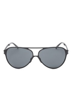 Женские солнцезащитные очки SAINT LAURENT черного цвета, арт. SL 734 001 | Фото 4 (Нос: Не проставлено; Региональные ограничения белый список (Axapta Mercury): Не проставлено; Материал: Металл; Тип очков: С/з; Кросс-КТ: С/з-унисекс; Очки форма: Авиаторы; Оптика Гендер: оптика-унисекс)