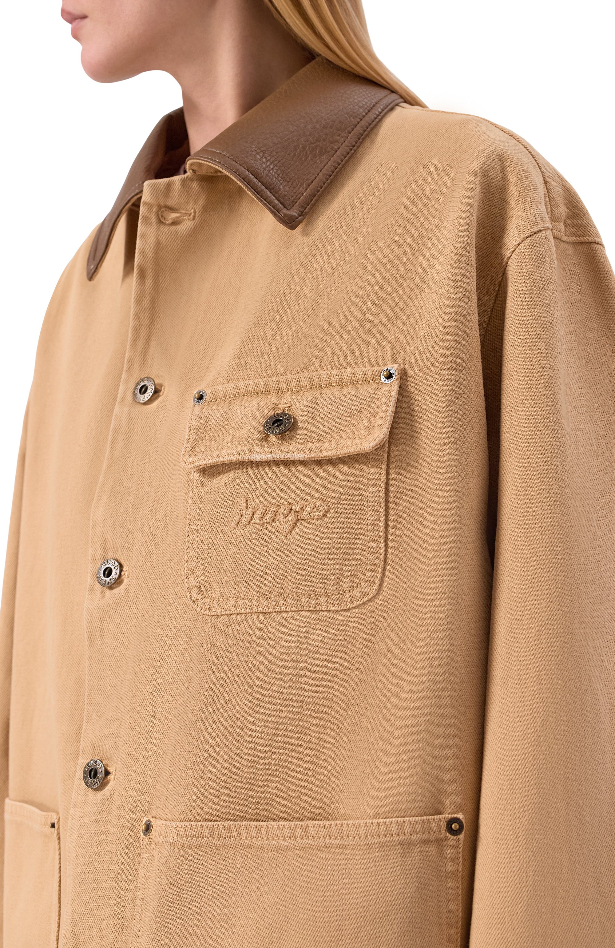 Хлопковая куртка HUGO BLUE, арт. 50556865, фото 5