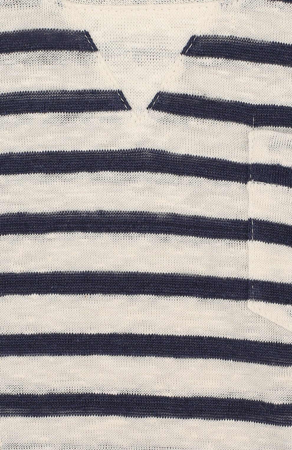 Льняная футболка в полоску LORO PIANA, арт. FAI1461, фото 3