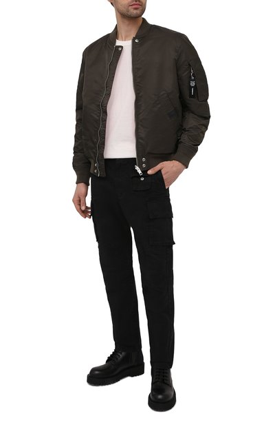 Хлопковые брюки-карго DIESEL, арт. A01681/0IBAM, фото 2