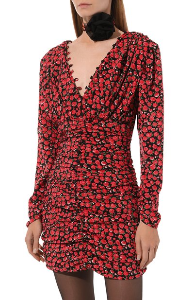 Платье из вискозы BOTROIS красного цвета по цене 34900 руб., арт. SKU984933006, фото 3 Платье из вискозы BOTROIS, арт. SKU984933006, фото 3