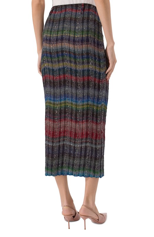 Юбка из вискозы и хлопка Missoni DS25WH12/BC005U Разноцветный  DS25WH12/BC005U Фото 4