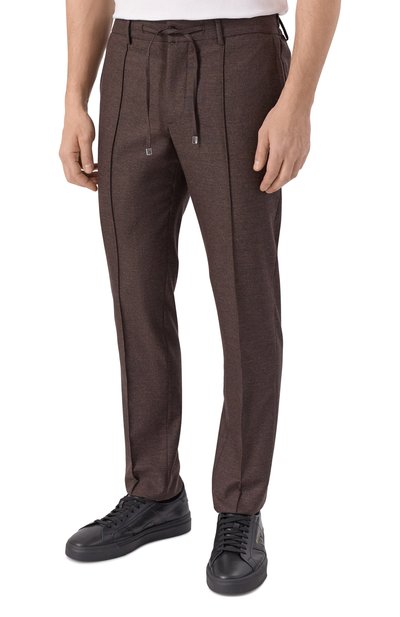 Брюки из шерсти и хлопка ANDREA CAMPAGNA, арт. SPIAGGIA CITY/GB1652, фото 3