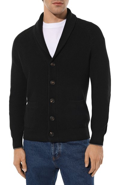 Хлопковый кардиган BRUNELLO CUCINELLI, арт. M2874B2216, фото 3