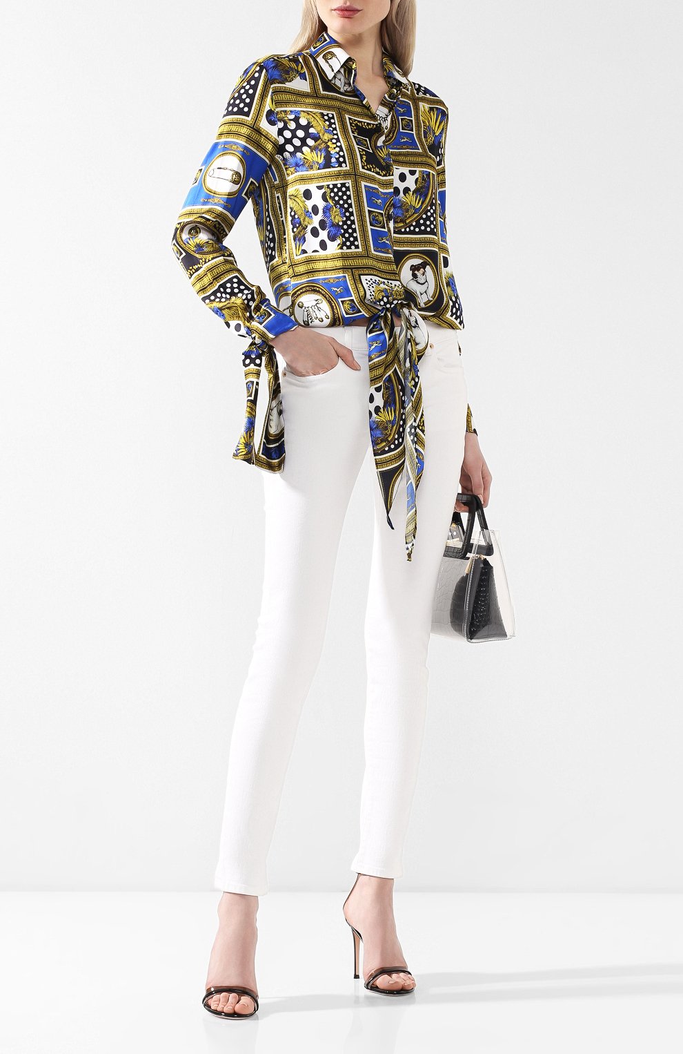 Блузка с принтом VERSUS VERSACE, арт. BD20207/BT10932, фото 2