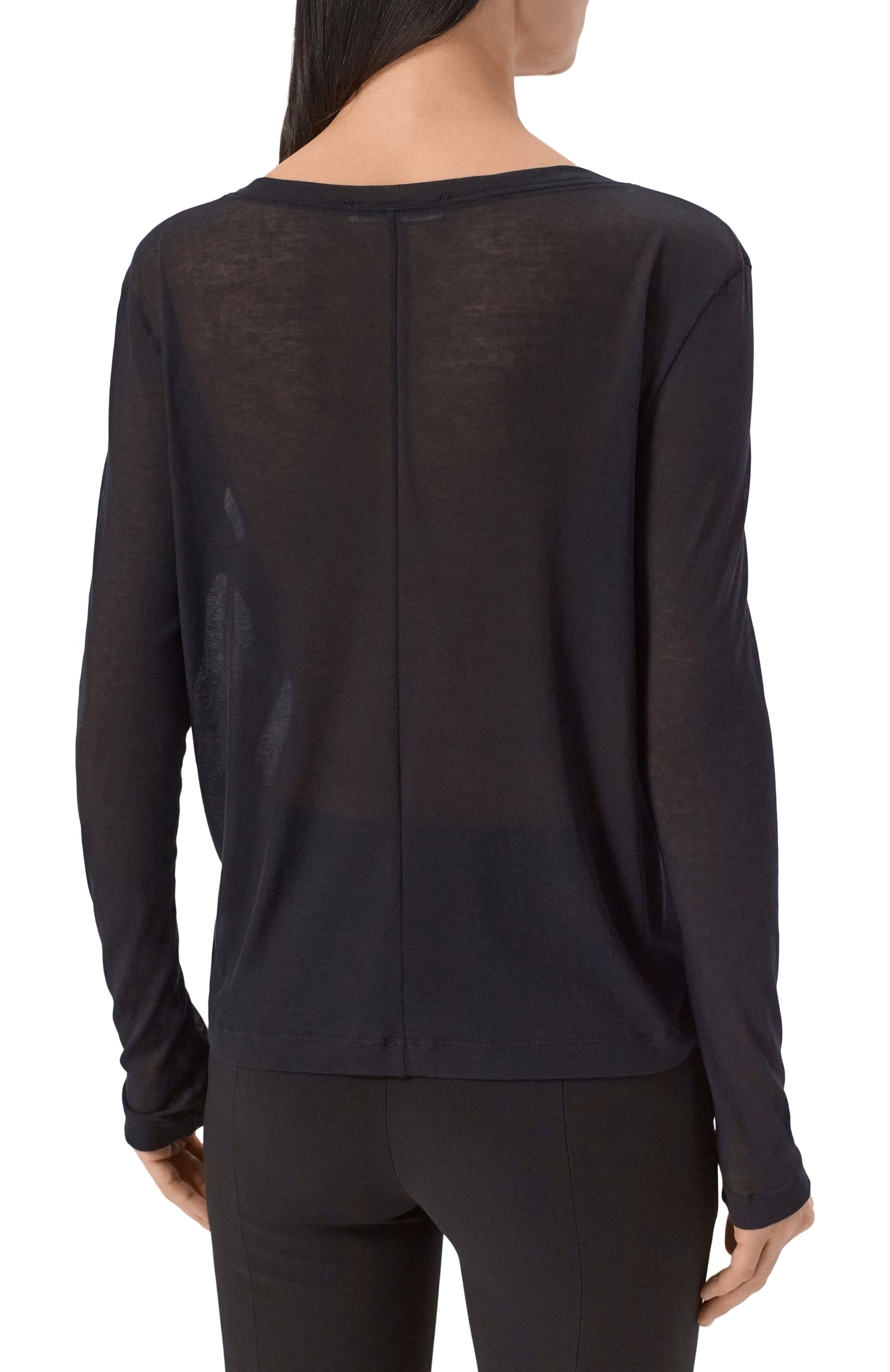 Хлопковый лонгслив CO, арт. 1091NCR-C0RE, фото 4