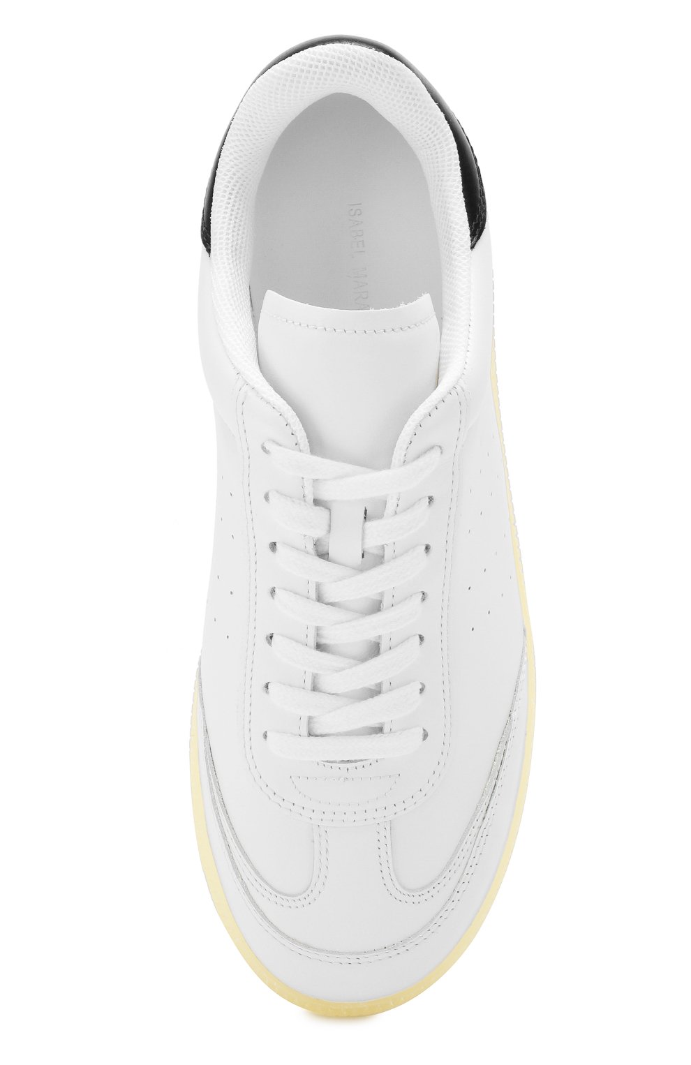 Кожаные кеды bryvee ISABEL MARANT белого цвета по цене 37850 руб., арт. BRYVEE/BK0265-20P034S, фото 5 Кожаные кеды bryvee ISABEL MARANT, арт. BRYVEE/BK0265-20P034S, фото 5