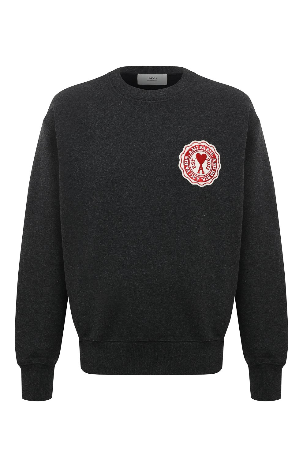 Хлопковый свитшот AMI, арт. USW011 739, фото 1