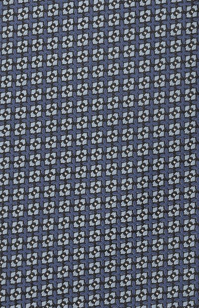 Шелковый галстук KITON голубого цвета по цене 29950 руб., арт. UCRVKPC01L5701, фото 4 Шелковый галстук KITON, арт. UCRVKPC01L5701, фото 4