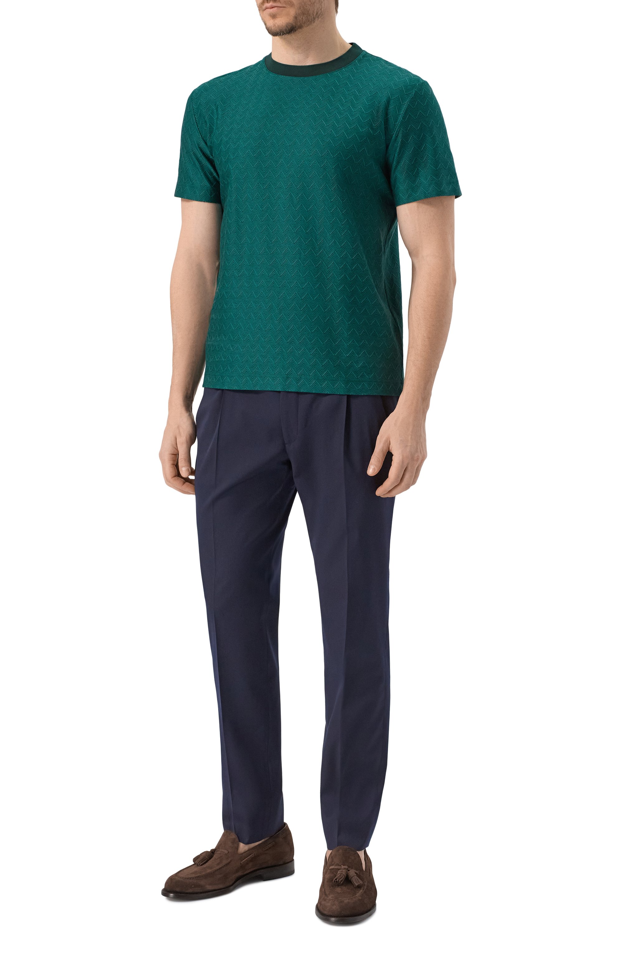 Хлопковая футболка MISSONI, арт. US25SL09/BJ00LJ, фото 2