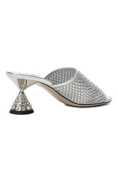 Текстильные мюли MIU MIU, арт. 5XX539-3LJ4-F0118, фото 3