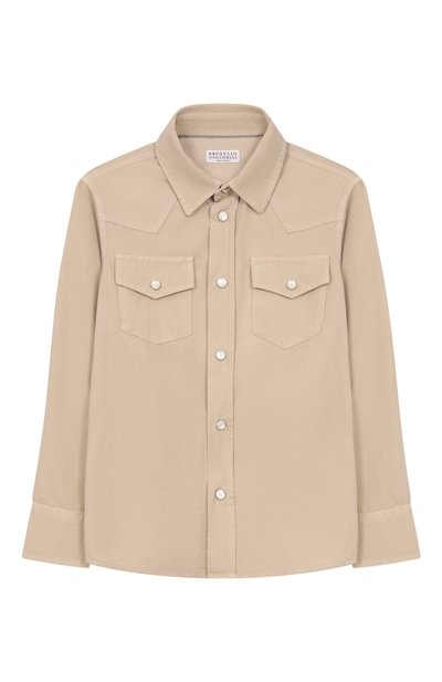 Вельветовая рубашка BRUNELLO CUCINELLI, арт. BL688C360B