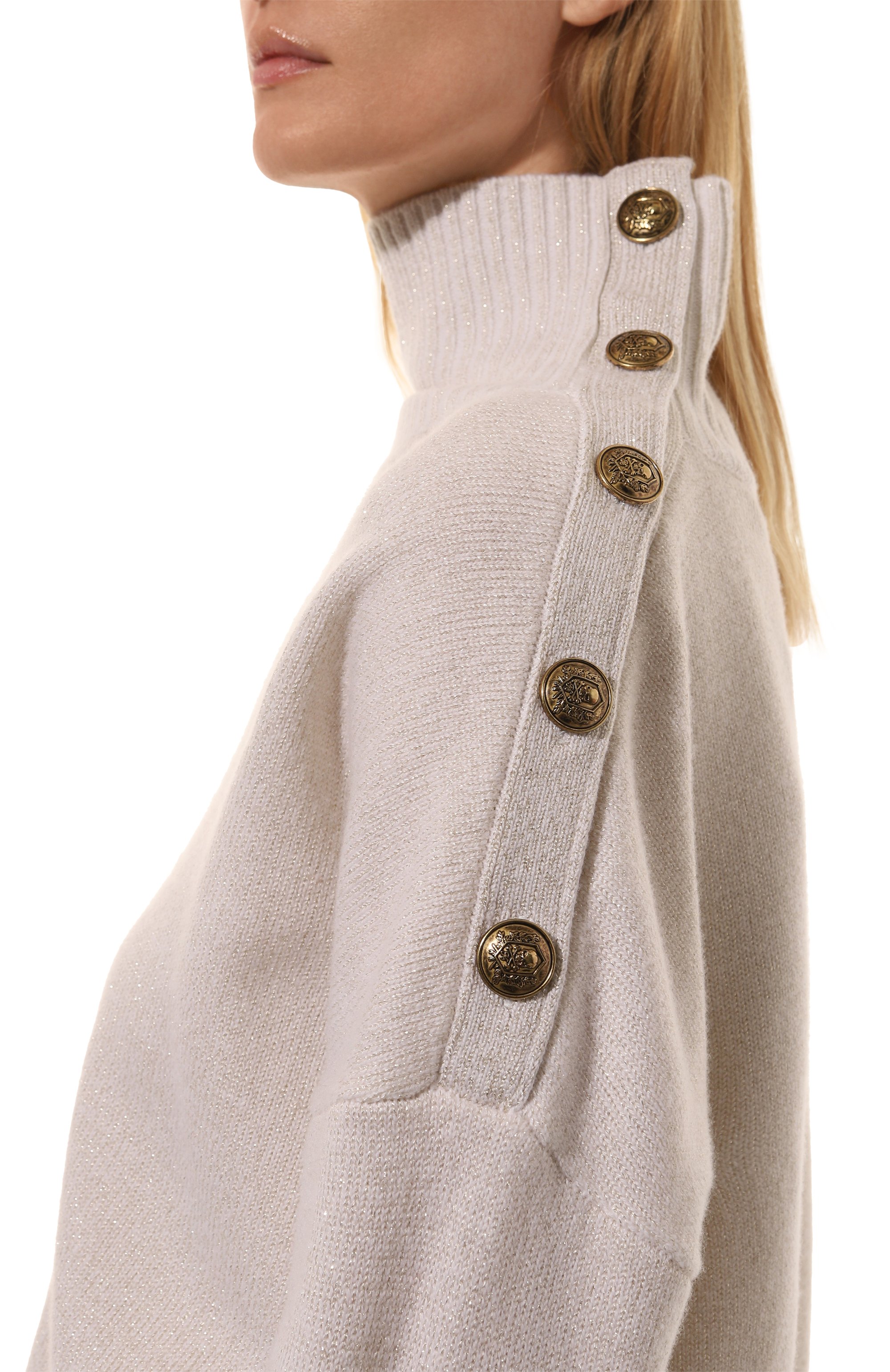 Свитер из шерсти и кашемира THE KOOPLES, арт. FPUL29100K, фото 5