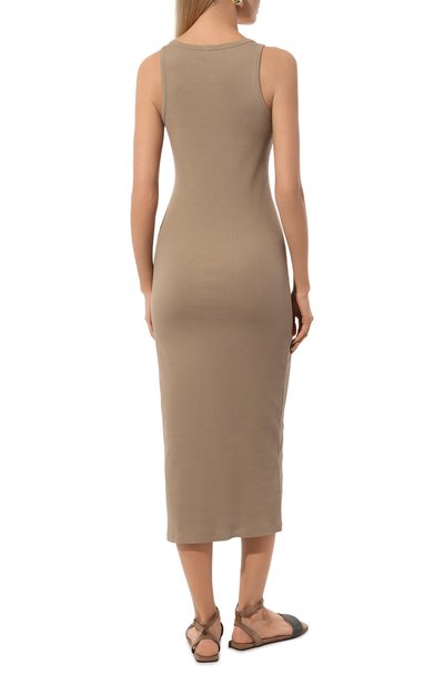 Хлопковое платье BRUNELLO CUCINELLI, арт. ML171B1310, фото 4