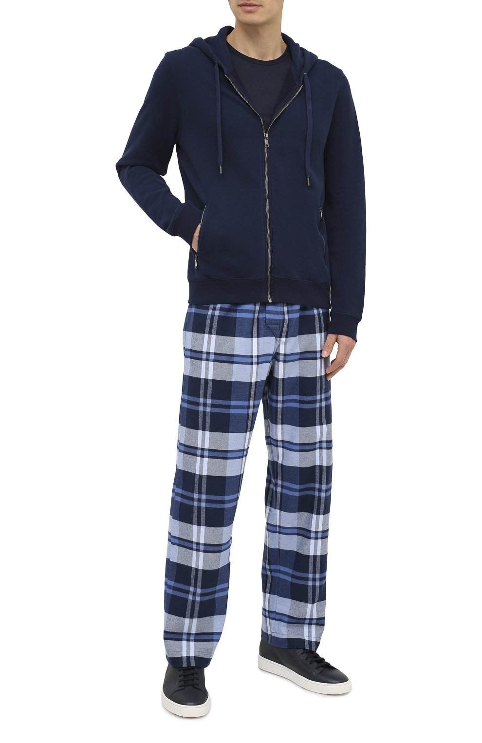 Хлопковая толстовка DEREK ROSE, арт. 9050-DEV0002, фото 2