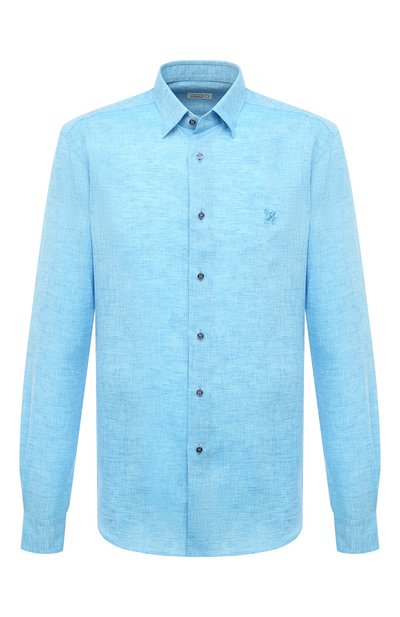 Мужская л�ьняная рубашка ZILLI, арт. MFZ-13091-352230/0002