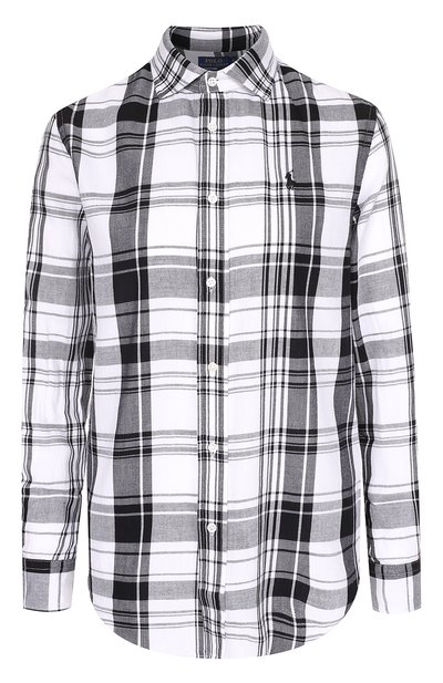 Женская блуза прямого кроя в клетку POLO RALPH LAUREN, арт. V33/XZ867/XY867