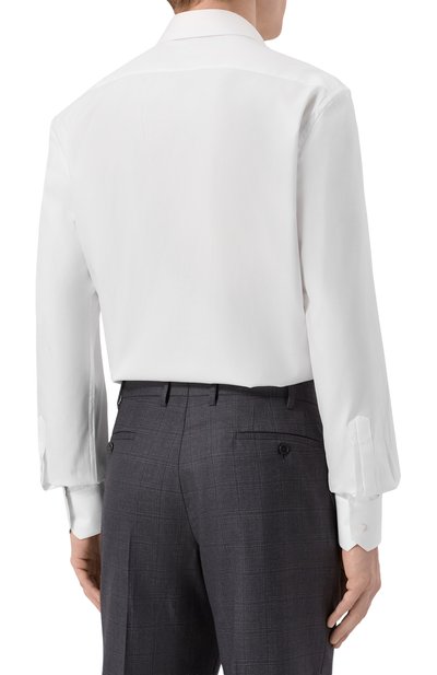 Хлопковая сорочка STEFANO RICCI, арт. MC003678/BN3138, фото 4