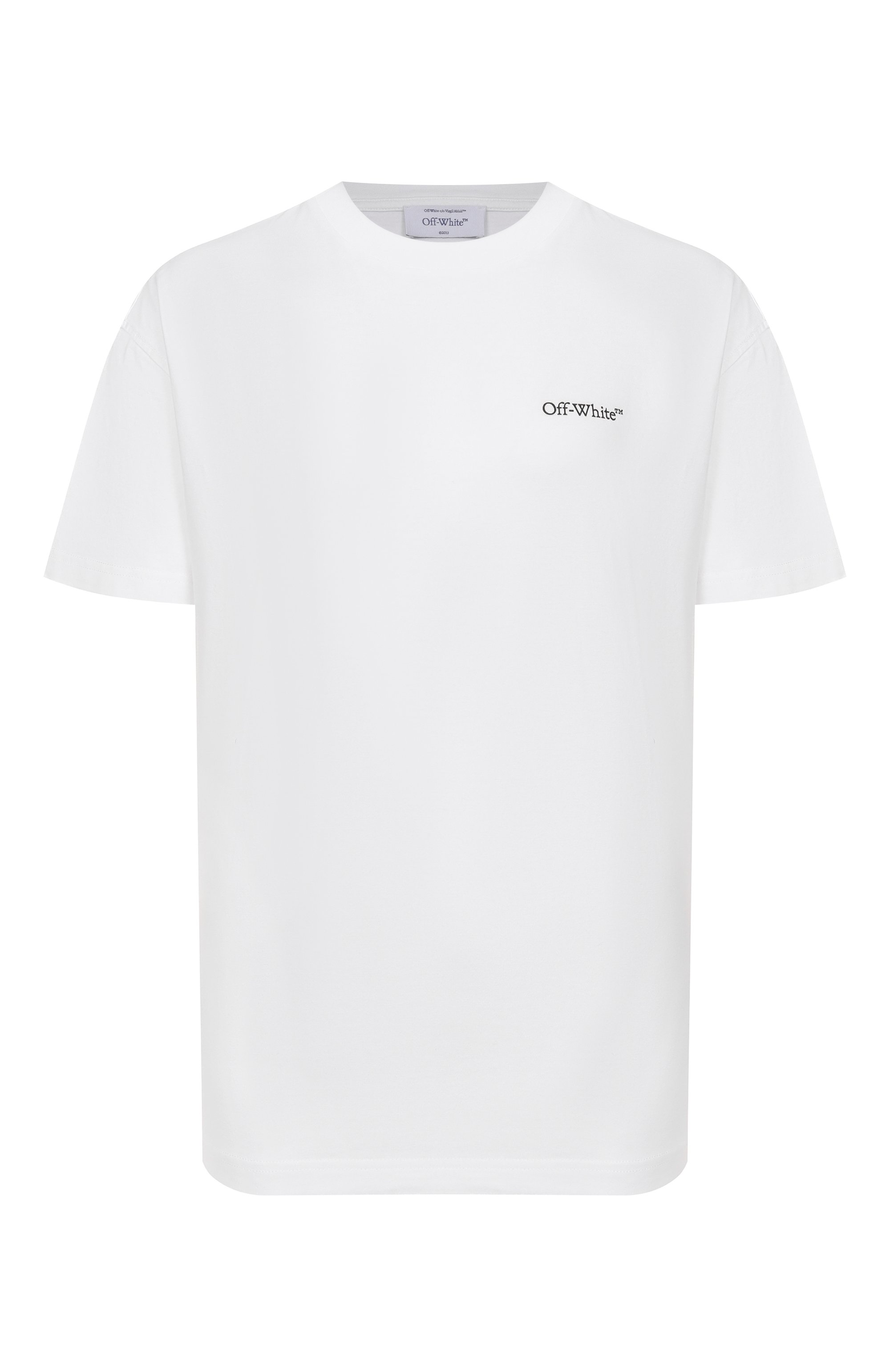 Хлопковая футболка OFF-WHITE, арт. 0WAA089S26JER002, фото 1