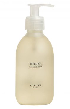 Жидкое мыло welcome satin tessuto (250ml) CULTI MILANO бесцветного цвета, арт. 8050714293108 | Фото 1 (Региональные ограничения белый список (Axapta Mercury): Не проставлено; Нос: Не проставлено; Тип продукта: Мыло; Назначение: Для рук)