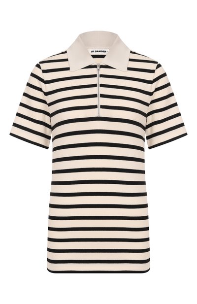 Женское хлопковое поло JIL SANDER, арт. J40GL0102/J46497