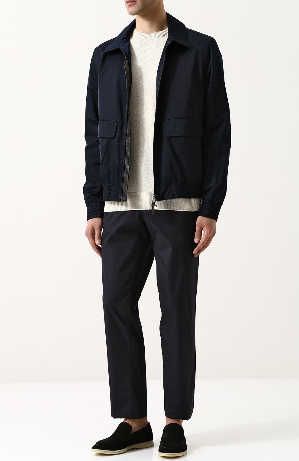 Замшевые лоферы summer walk LORO PIANA, арт. FAE8124, фото 2