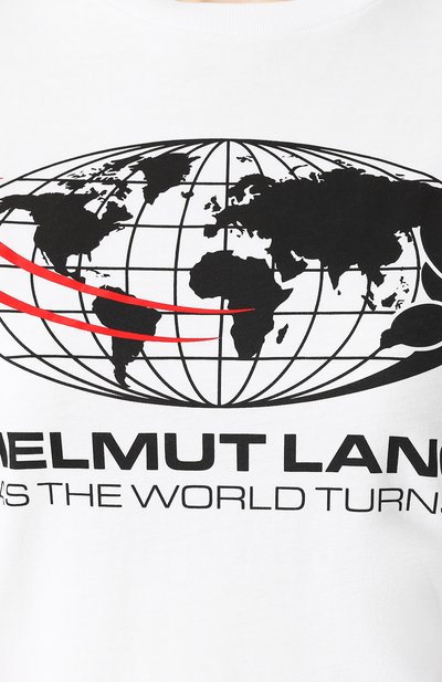 Хлопковая футболка HELMUT LANG, арт. J01KW506, фото 5