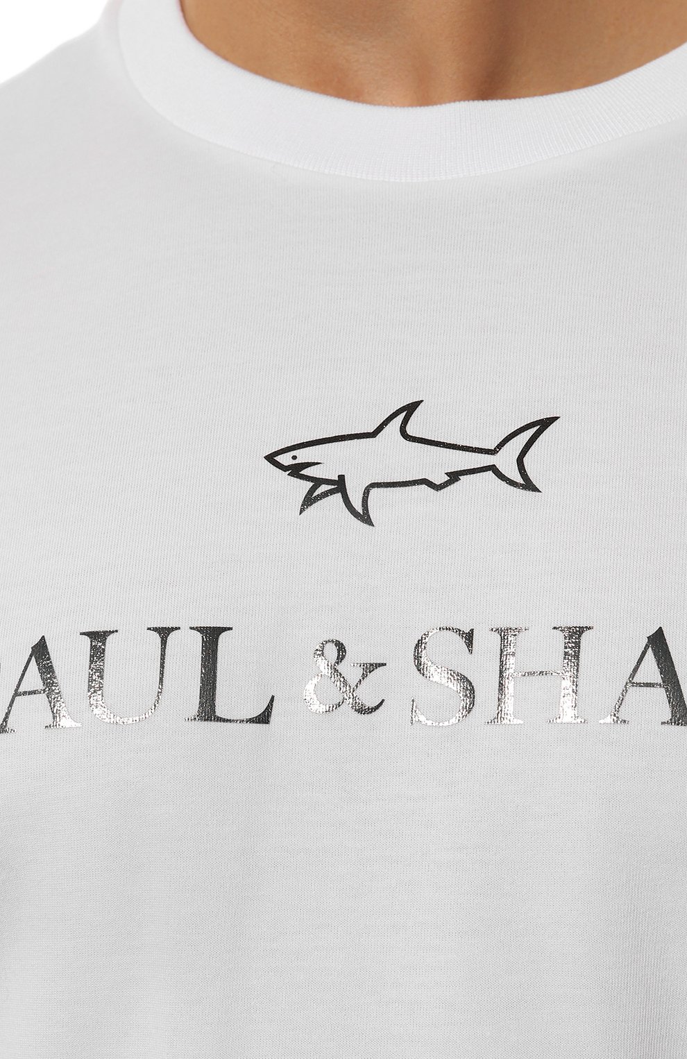 Хлопковая футболка PAUL&SHARK, арт. 14311602, фото 5