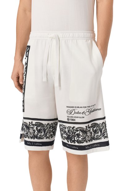 Хлопковые шорты DOLCE & GABBANA, арт. GV37AT/II7HN, фото 3